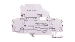 Złączka 2-przewodowa 6mm2 bezpiecznikowa szara TOPJOBS 2006-1631 /25szt./