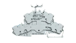 Złączka 2-piętrowa 2,5mm2 szara TOPJOBS 2002-2432 /50szt./