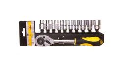 Klucze nasadowe 1/2 cala /zestaw 11szt./ 38D652