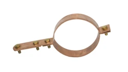 Uchwyt do rury spustowej fi 90mm miedziany skręcany 64.09/S CU /96410903/