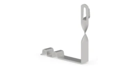 Uchwyt pod dachówkę L-150mm nierdzewny z zamkiem skręcony 11.5 NI /91105005/