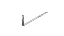 Uchwyt pod dachówkę L-450mm H-100mm ocynk skręcony z zaczepem 11.4.1/Z OG /91102902/