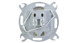 KARO Gniazdo antenowe RTV przelotowe 14dB ecru perłowy GPA-14SP/m/42