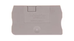 Ścianka końcowa 2,2mm, do zacisku sprężynowego 2,5mm2, szara NSYTRACR22