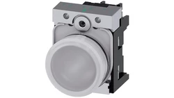 Lampka sygnalizacyjna kompletna 22mm biała LED 24V AC-DC metal przył śrubowe SIRIUS ACT 3SU1152-6AA60-1AA0