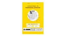 Znaki samoprzylepne ZS 20x34/WYL E04ZP-02030110600