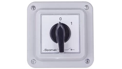 Łącznik krzywkowy 0-1 16A 1P w obudowie 0 ŁK16R-1.825OB1