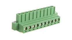 Łącznik wtykowy płytek drukowanych 10-biegunowy 2,5mm2 zielony MSTB 2,5/10-STF-5,08 1778069 /50szt./