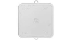 Puszka n/t szara 65x65x32 mm IP55 bezhalogenowa EC411C2