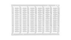 Karta oznaczeń 5mm, czyste z 6 paskami NSYTRABPV5 /10 szt./