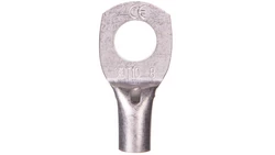 Końcówka oczkowa rurowa 10/M8 miedź cynowana KC10F8 /100szt./