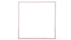 DANTE Ramka pojedyncza zewnętrzna dekoracyjna biały 4504200