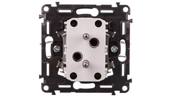 VALENA ALLURE Gniazdo podwójne 2X2P+Z z przesłonami 753095