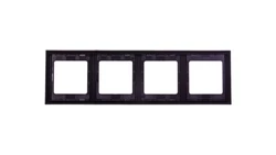 Berker K.1 Ramka poczwórna pionowa antracyt mat lakierowana13437006