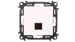 VALENA LIFE Gniazdo 1xRJ45 kat.6 UTP białe 753142