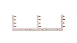 Szyna łączeniowa pionowa 4P/3-rzędowa, lewa, rozstaw 125mm KCF668L