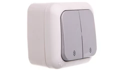 Palmiye Łącznik Schodowy Podwójny, Kolor Szary / 90555517