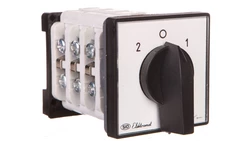 Łącznik krzywkowy 2-0-1 3P 16A na szynę IP65 Łuk 16-74 921649