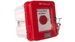 Wyłącznik alarmowy z zamkiem 2R 12A /WYŁĄCZNIK GŁÓWNY/ IP55 WGZp-3s 921542