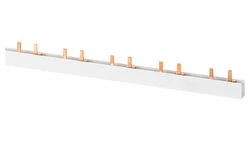 Szyna łączeniowa 2P 10mm2 56TE szara do cięcia do AFDD 5SM60212 i 5SM60242 5ST3735-1