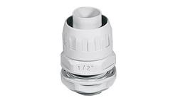 Dławnica kablowa szara do rur karbowanych PG11 ECGX12-11