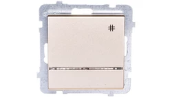 SONATA Łącznik krzyżowy z podświetleniem szampański złoty ŁP-4RS/m/39