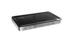 Przełącznik/Matrix HDMI Full HD 3D, HDCP, 4/2-porty, z pilotem DS-48300