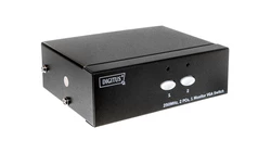 Przełącznik/Switch VGA 250MHz, 1280x1024p, 1/2-portowy DS-44100-1