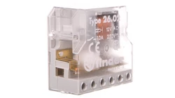 Przekaźnik impulsowy 2Z 10A 250V, 12V AC, montaż w puszkach instalacyjnych lub obudowach 26.02.8.012.0000