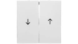 Klawisz podwójny /strzałka/ biały mat B3 16251909