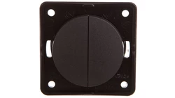 Integro Flow/Pure Łącznik świecznikowy 2-biegunowy seryjny antracyt mat 936552505