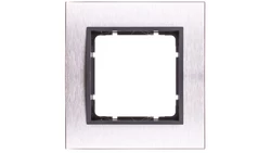 Berker B.7 Ramka pojedyncza stal szlachetna/antracyt 10113606