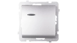 AS Łącznik hotelowy z podświetleniem srebro ŁP-15GS/m/18