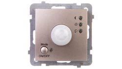 AS Elektroniczny czujnik ruchu satyna light ŁP-16G/m/45