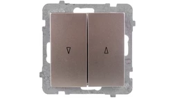 AS Łącznik żaluzjowy satyna light ŁP-7G/m/45