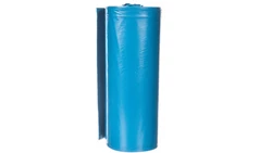Worki na odpady 120 L niebieskie bardzo mocne wymiary 70x110cm grubość 40 mic folia LDPE 23B258 /10szt./