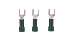 Końcówka kablowa widełkowa izolowana fi 0,25-0,75mm2 zielona M3 L-RZ 3F 0,26-0,75 M3 63105010 /100 szt./
