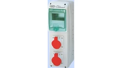 Rozdzielnica RSS-01 okienko 5 modułów okablowana 2x16A 3P+N+Z 400V IP44 942011