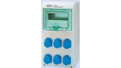 Rozdzielnica RSS-02 okienko 8 modułów okablowana 6x16A 2P+Z 250V IP44 942024