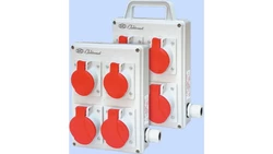 Rozdzielnica RPK-3 okablowana 4x16A 3P+N+Z 400V IP44 940074