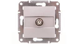 ASFORA Gniazdo SAT końcowe bez ramki aluminium EPH3700161