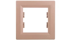 ASFORA Ramka 1-krotna brąz EPH5800169