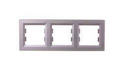ASFORA Ramka 3-krotna pozioma stal EPH5800362