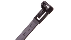 Opaska kablowa otwierana wielokrotnie 200x7,5mm czarna BMWN5350E /100szt./