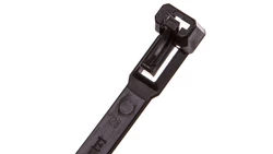 Opaska kablowa otwierana wielokrotnie 350x7,5mm czarna BMWN5354E /100szt./