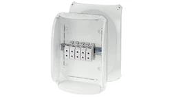 Puszka odgałęźna 355x255x122 5x50mm2 CU IP66 szara DK 5055 G 62000163