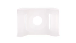 Uchwyt siodełkowy do opasek kablowych biały 9mm 14,6x22,5mm F=11mm BMSB5496E /100szt./