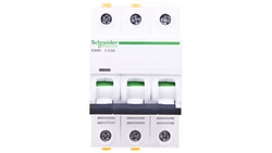 Wyłącznik nadprądowy 3P C 0,5A 6kA AC iC60N-C0,5-3 A9F04370