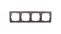 Berker B.Kwadrat Ramka poczwórna antracyt 5310148996