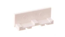 Tabliczka opisowa biała do gniazd serii 94 094.00.4